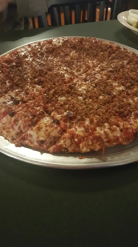 Large Pepperoni and Sausage Pizza